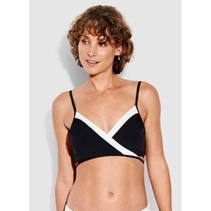 NWT Seafolly PopBlock Wrap Front Booster (US 6)